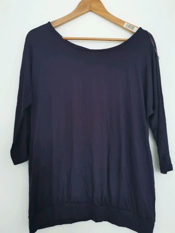 Tee shirt violet taille L