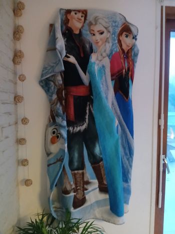 Plaid reine des neiges