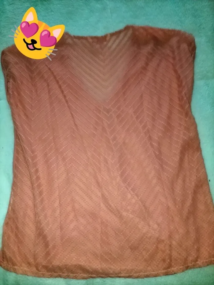 Blouse corail camaïeu 36 - photo numéro 3