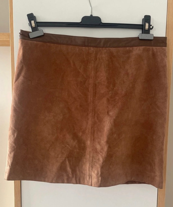 Jupe 40 Phildar cuir