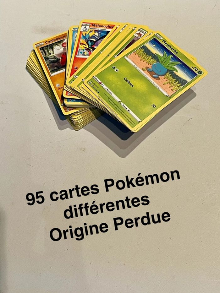 Lot cartes Pokémon Origine perdue