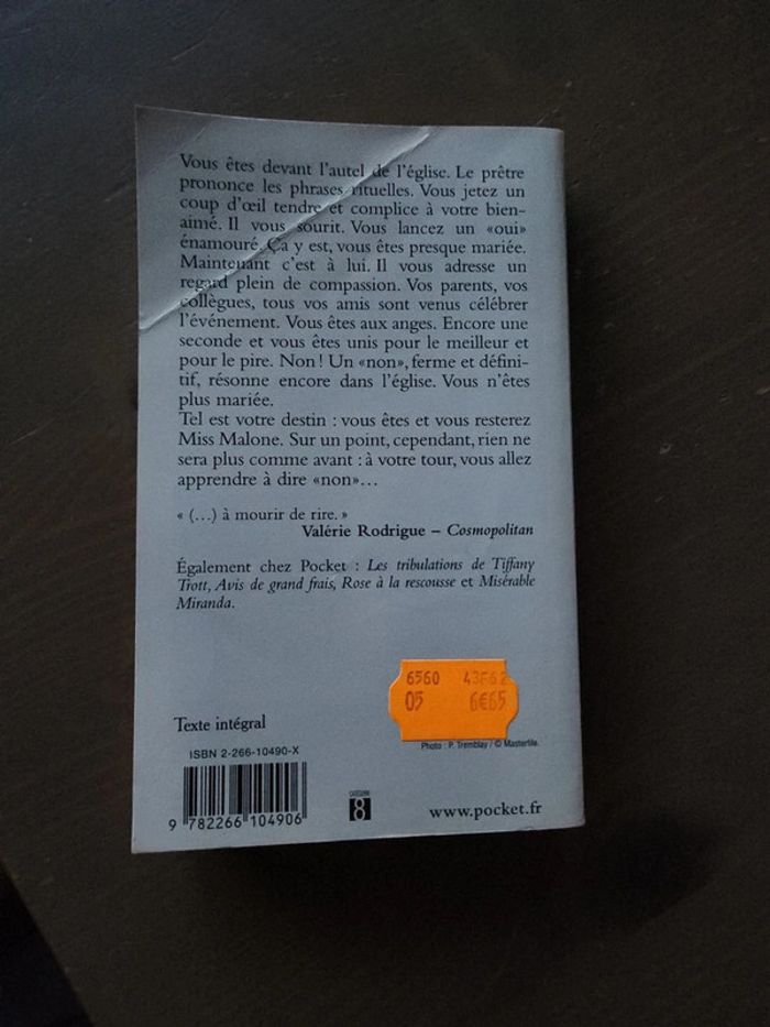 Livre de poche Les mésaventures de Minty Malone - photo numéro 2