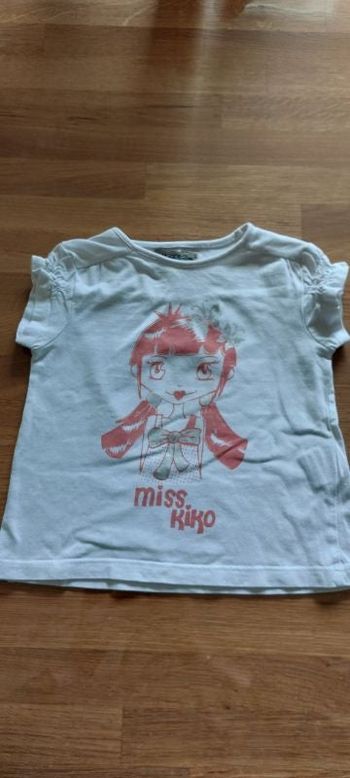 Tee-shirt fantaisie manches courtes bébé fille 24 mois