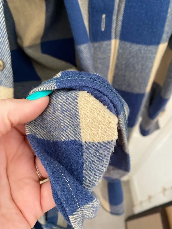 Veste/Chemise à carreaux vintage - photo numéro 5