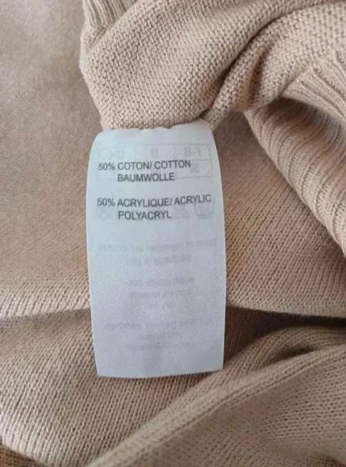 Pull léger manches courtes - 50 - Afibel - photo numéro 8