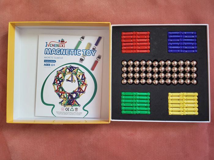 Jeu magnetic sticks set