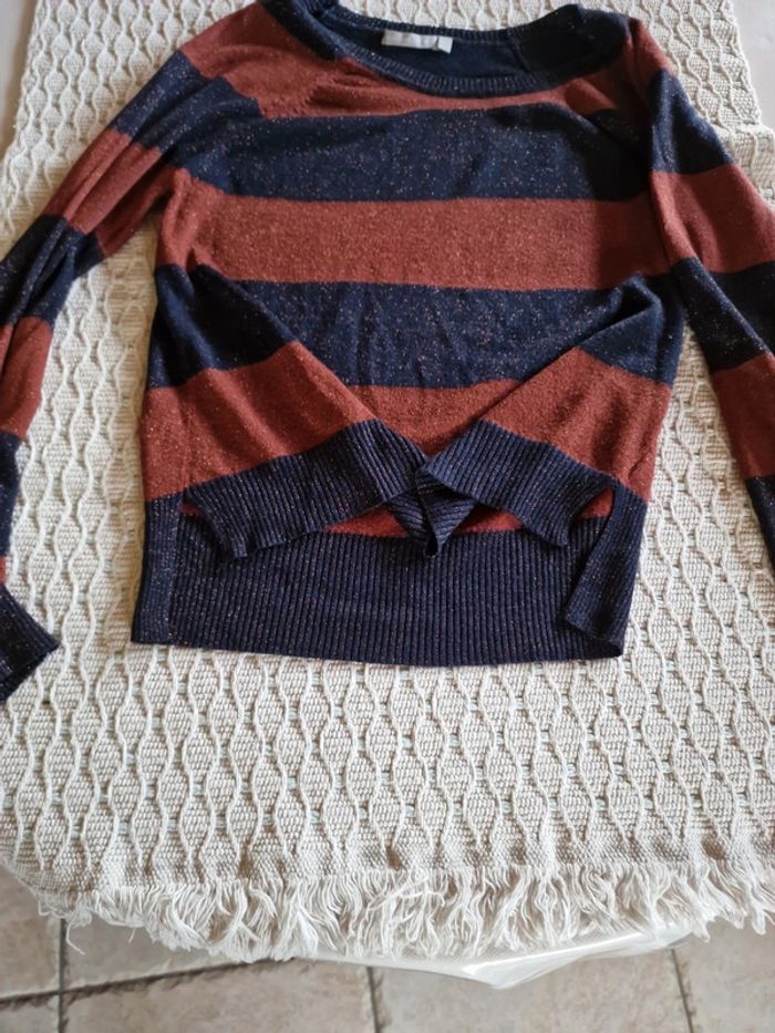 Pull rayé - photo numéro 3