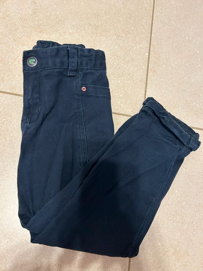 Pantalon coton bleu marine garçon Sergent Major taille 4 ans