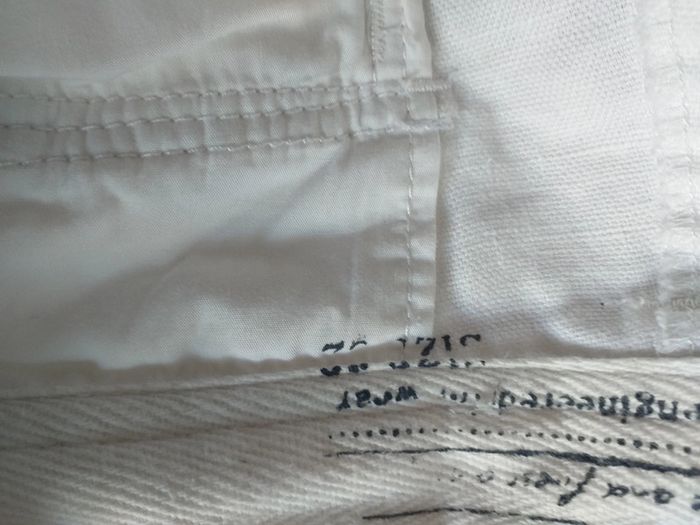 Short blanc avec poches latérales - photo numéro 5