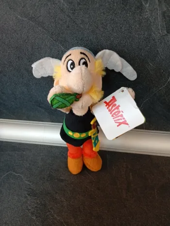 Peluche asterix avec gourde neuve