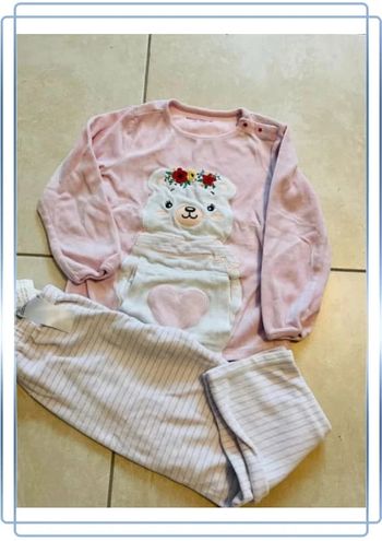Beau pyjama velours tout doux 5 ans sergent Major