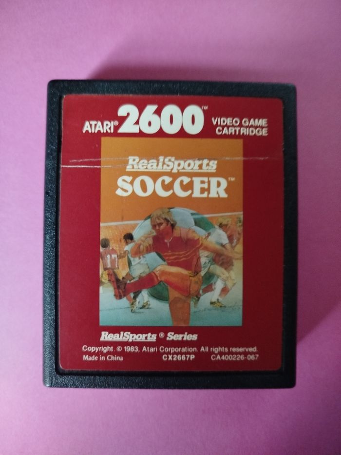 Realsports Soccer - Atari 2600 - photo numéro 1