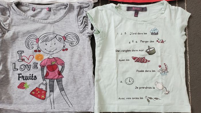 Lot de 8 tee-shirts fille 3 ans - photo numéro 6