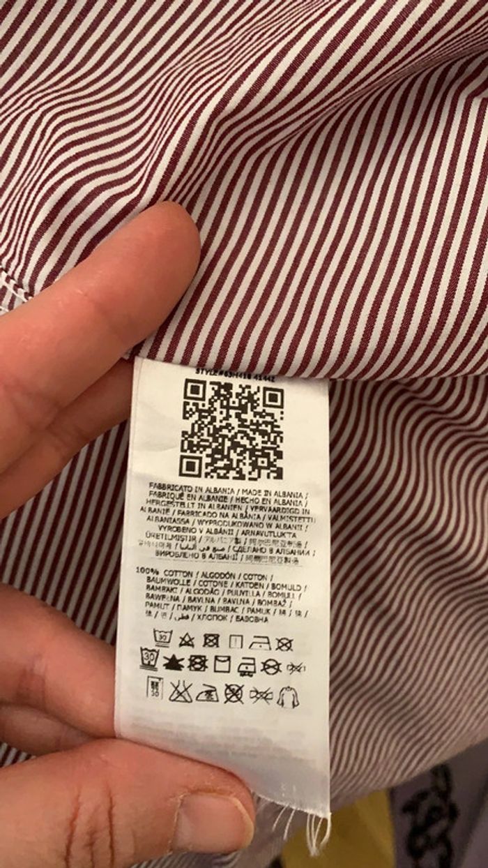 Chemise à rayures Marciano taille 43 - photo numéro 5