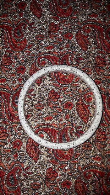 Bracelet chine blanc et gris