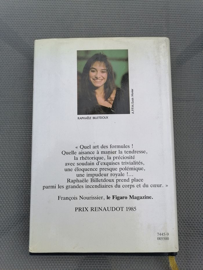Livre Mes nuits sont plus belles que vos jours de Raphaëlle Billetdoux - photo numéro 2