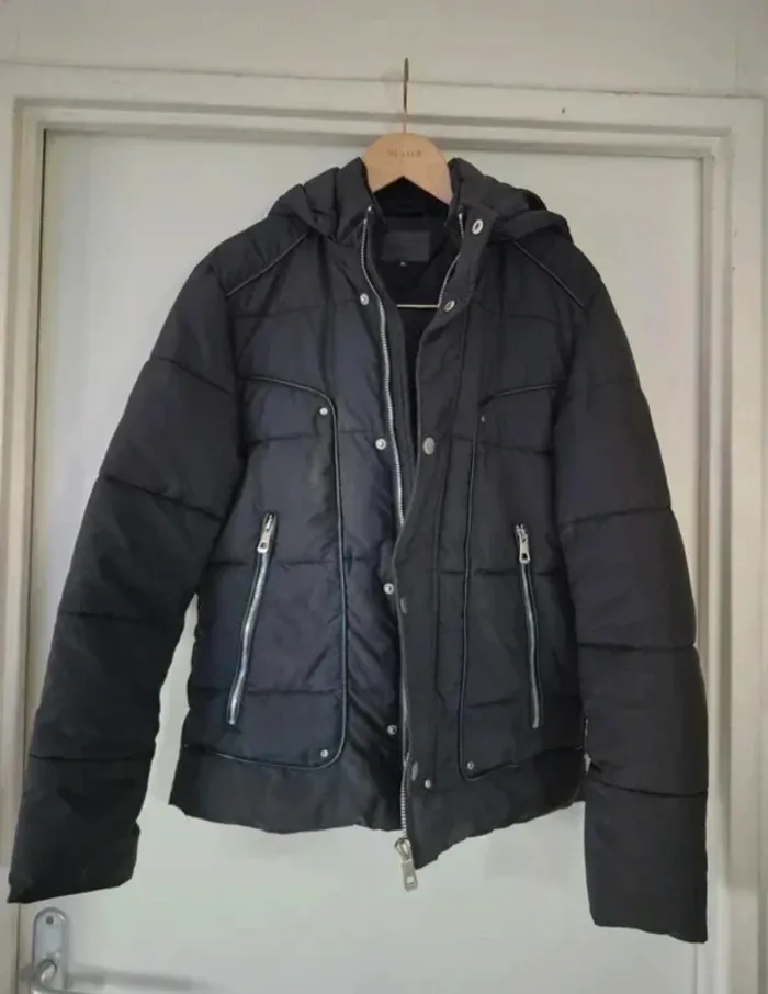Doudoune noir homme