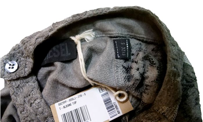 DIESEL - T-Albane - Débardeur dentelle - Taille S - Neuf avec étiquettes - photo numéro 8