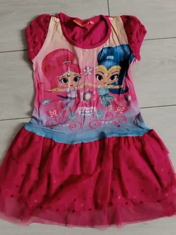 Robe shimmer shine 6 ans