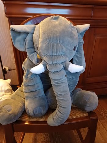 Peluche éléphant 60 cm
