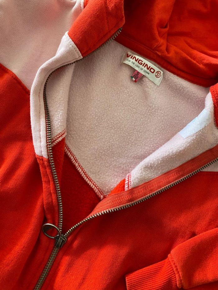 Veste rouge et rose Vingino taille 5 ans - photo numéro 3