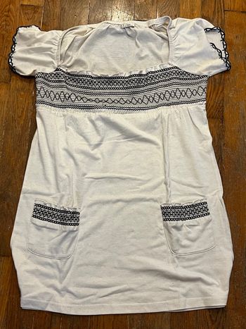 Tunique noir et blanche mim taille l