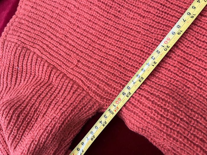 Pull col roulé oversize orange – Taille 2XL ou T 50 / 52 - photo numéro 9