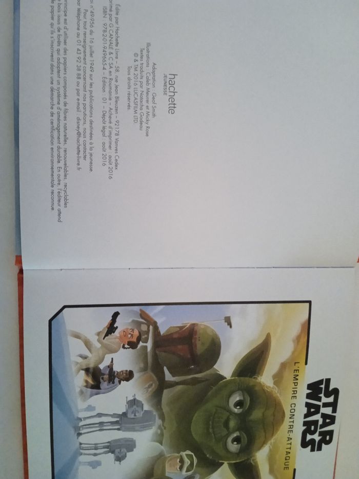 Livre star wars l empire contre attaque - photo numéro 3