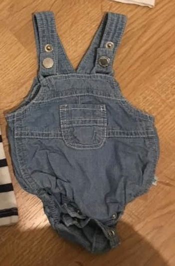 combi salopette 1 mois jean