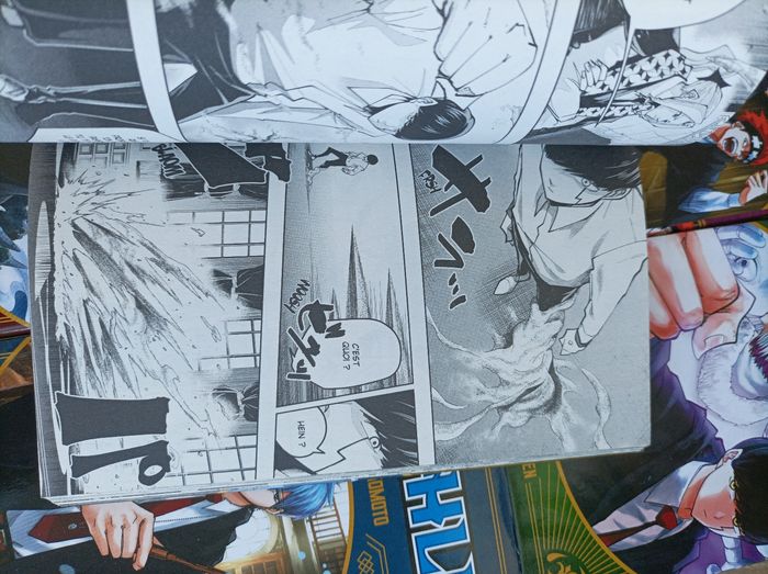 Lot 5 mangas Mashle numéro 1 à 5 kaze - photo numéro 5