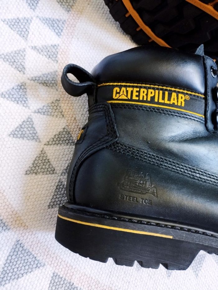 Chaussures de sécurité Holton - Caterpillar - 41 - Très Bon État - photo numéro 9