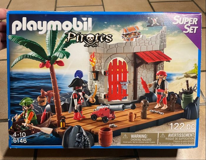 Super set îlot des pirates - playmobil n°6146