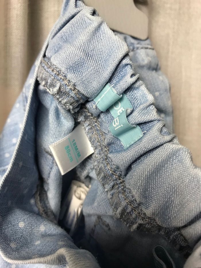 Jeans à pois taché 18 mois Obaibi - photo numéro 2