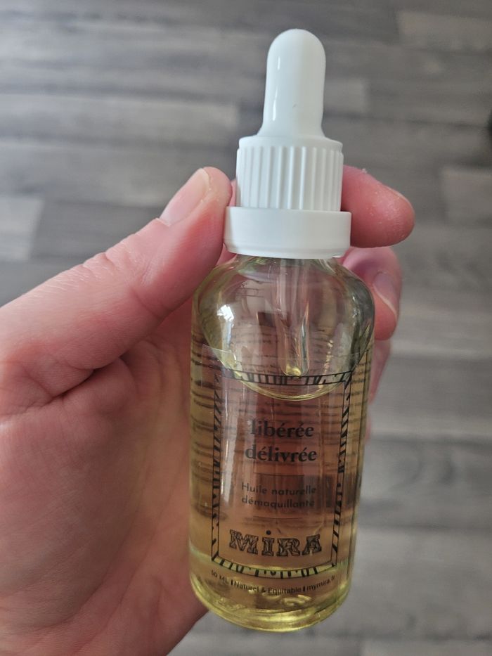Huile naturelle démaquillante 50ml MIRA