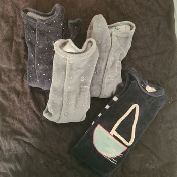 Pyjamas chaud 1 mois