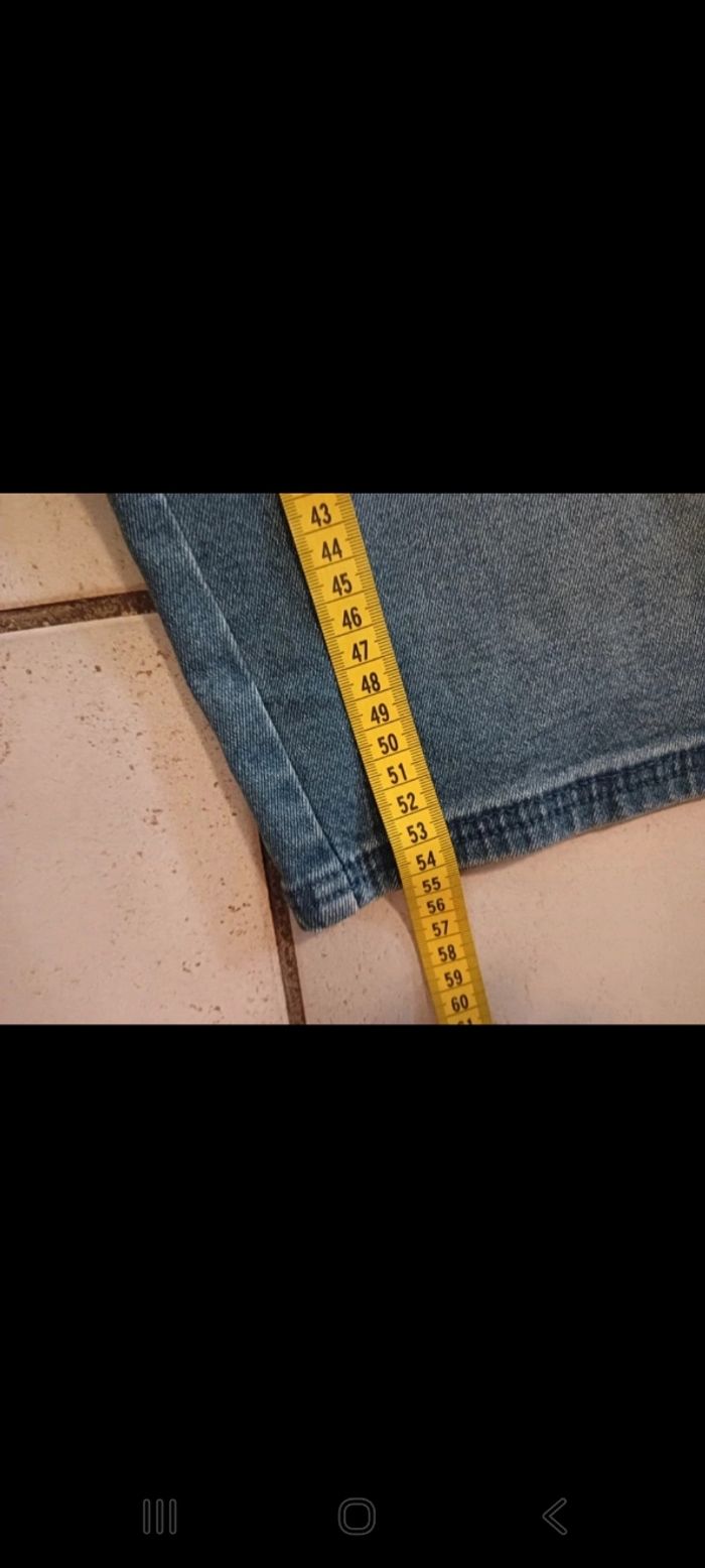 jupe en jeans taille 50 - photo numéro 3