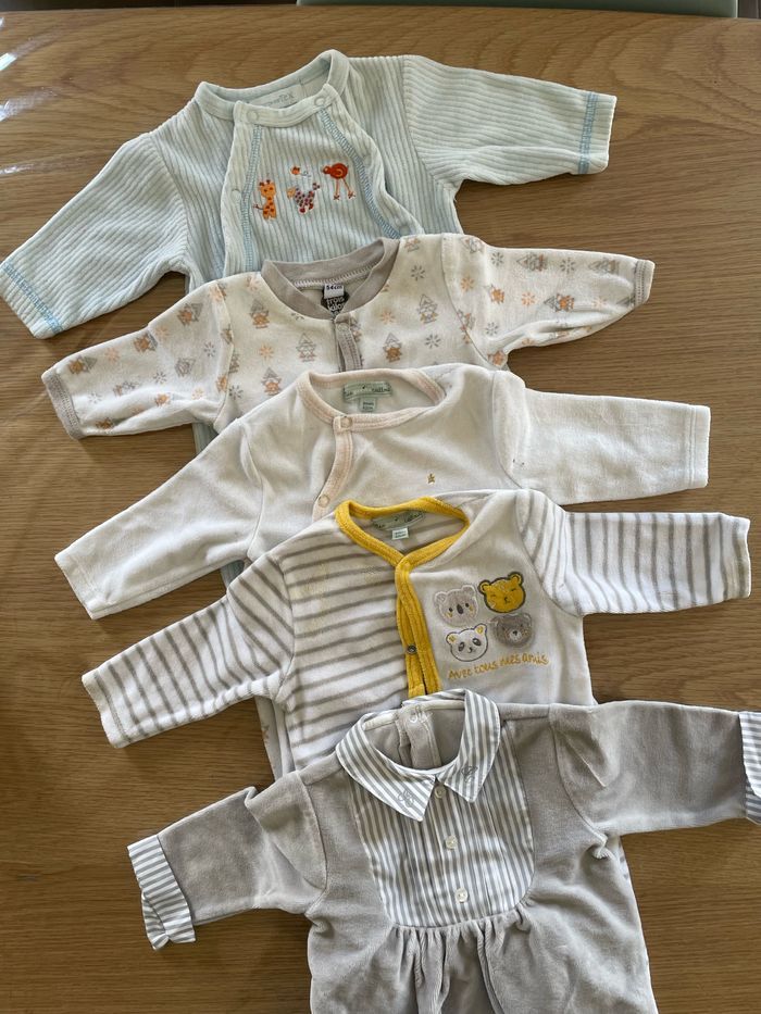 Lot de 5 pyjamas - photo numéro 2