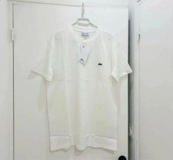 T-shirt Lacoste Blanc taille L neuf avec étiquettes