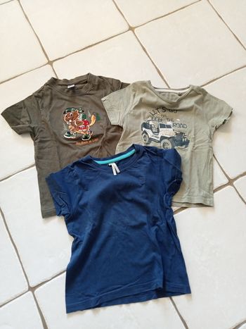 Lot de tee shirts