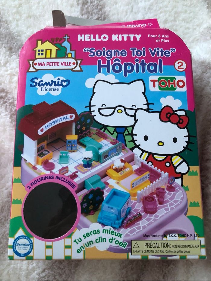 HELLO KITTY Hôpital "Get well soon" SANRIO mini valisette