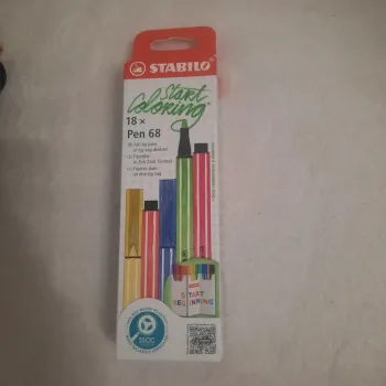 18 stylos feutre pen 68 stabilo neuf