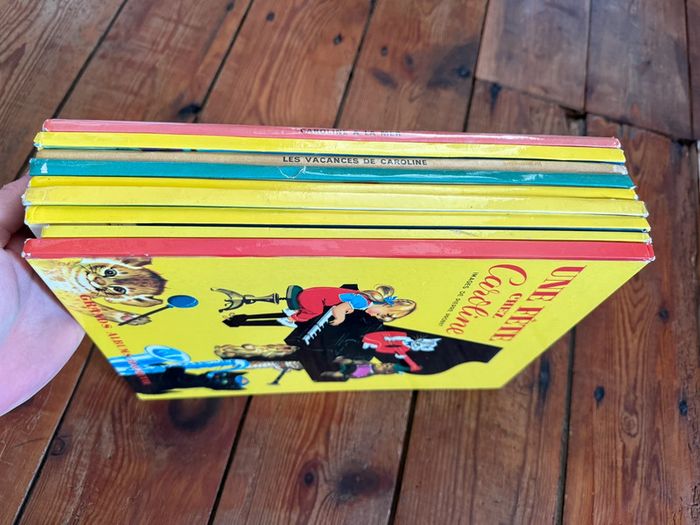 Lot de 14 livres Caroline anciens TBE - Grands albums Hachette Pierre Probst couleurs - photo numéro 11