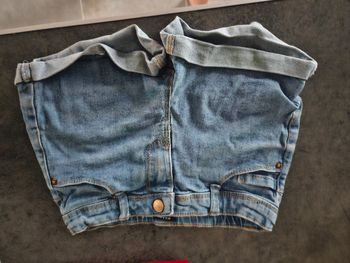 Short jean fille