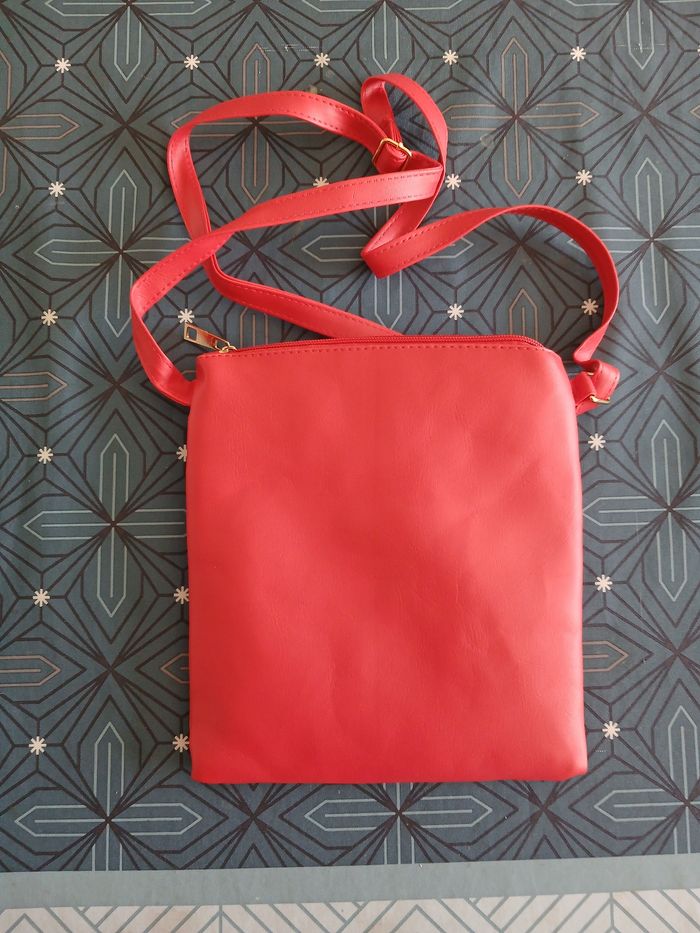 Sac à main rouge - photo numéro 4