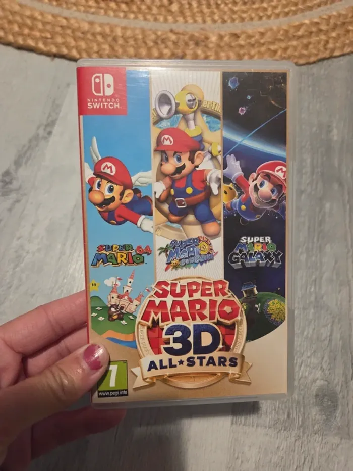 Jeu nintendo switch Super Mario 3D All stars