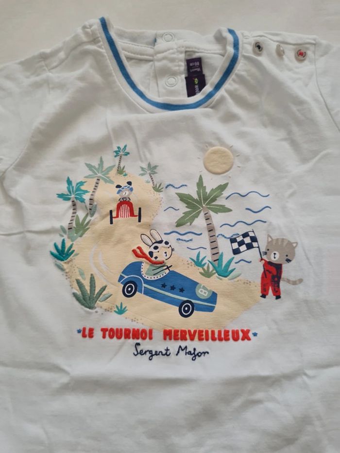 T-shirt MC 18 mois Sergent major - photo numéro 4