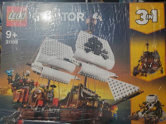 Lego Creator Bateau pirate 3 en 1.
