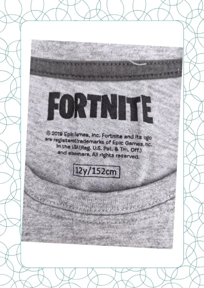 Tee shirt 12 ans Fornite - photo numéro 3