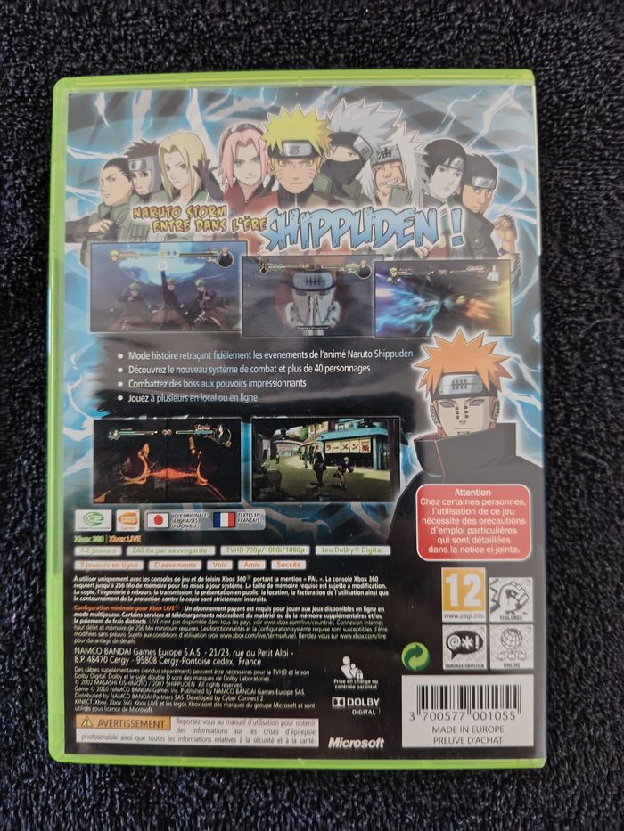 Naruto shippuden ultimate ninja storm 2 xbox 360 - photo numéro 3
