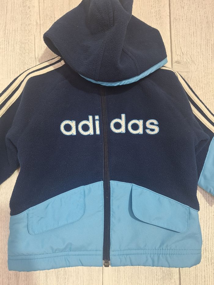 Veste garcon adidas Taille 18 mois - photo numéro 2